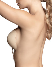Bye Bra - Lace It - Reggiseno adesivo - Per abiti senza spalline - Nude-Erotiekvoordeel.nl