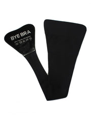 Bye Bra - Onzichtbare Plak String - Zwart-Erotiekvoordeel.nl