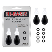 Chisa - Nipple suckers with two sizes of rings-Erotiekvoordeel.nl