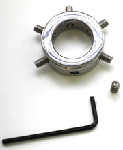 Kiotos - Cockring RVS Met verstelbare schroeven aan de Binnenkant-Erotiekvoordeel.nl