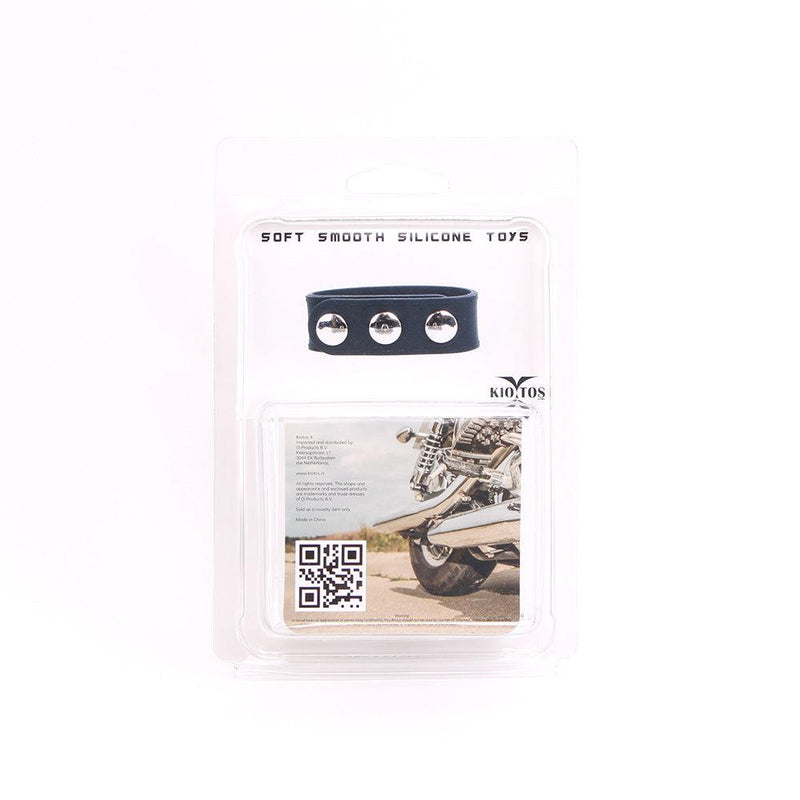 Kiotos - Cockstrap - Siliconen - Met Drukknopen-Erotiekvoordeel.nl