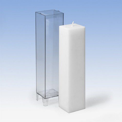CraftEmotions - Mould - Candle Making - Square - 50 x 220mm-Erotiekvoordeel.nl