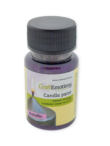CraftEmotions - Candle Paint - Candle Making - Orchid Metallic Purple-Erotiekvoordeel.nl