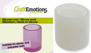 CraftEmotions - Siliconen mal - Epoxy Resin Jesmonite Gieten - Cilinder - 6x5 cm-Erotiekvoordeel.nl