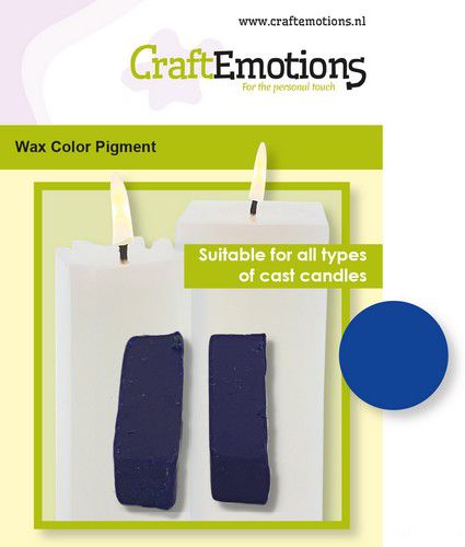 CraftEmotions - Wax Kleurpigment - Kaarsen Maken - Blauw-Erotiekvoordeel.nl