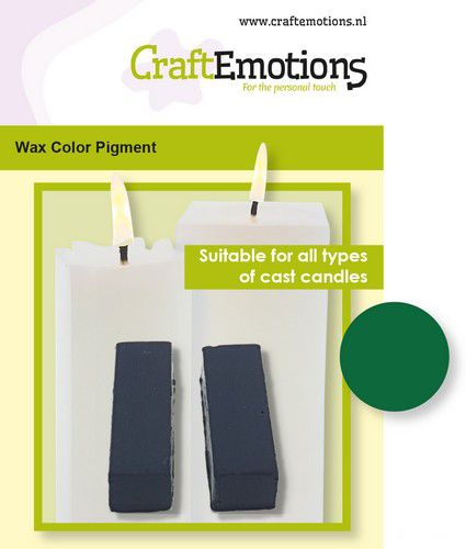 CraftEmotions - Wax Kleurpigment - Kaarsen Maken - Groen-Erotiekvoordeel.nl