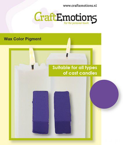 CraftEmotions - Wax Kleurpigment - Kaarsen Maken - Violet-Erotiekvoordeel.nl