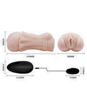 Crazy Bull - Vibrerende Mini Vagina Masturbator-Erotiekvoordeel.nl