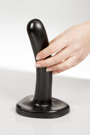 Dark Crystal - Anaal Dildo 21 x 4 cm - Zwart-Erotiekvoordeel.nl