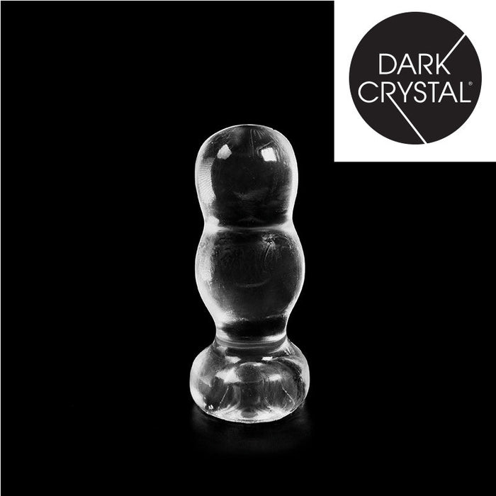 Dark Crystal - Bollen Buttplug 14,5 x 6 cm - Transparant-Erotiekvoordeel.nl