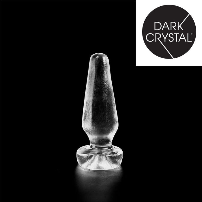 Dark Crystal - Buttplug 13,5 x 4,7 cm - Transparant-Erotiekvoordeel.nl