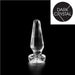 Dark Crystal - Buttplug 13,5 x 4,7 cm - Transparant-Erotiekvoordeel.nl