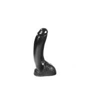 Dark Crystal - Dildo - 21,5 x 5 cm - Zwart-Erotiekvoordeel.nl