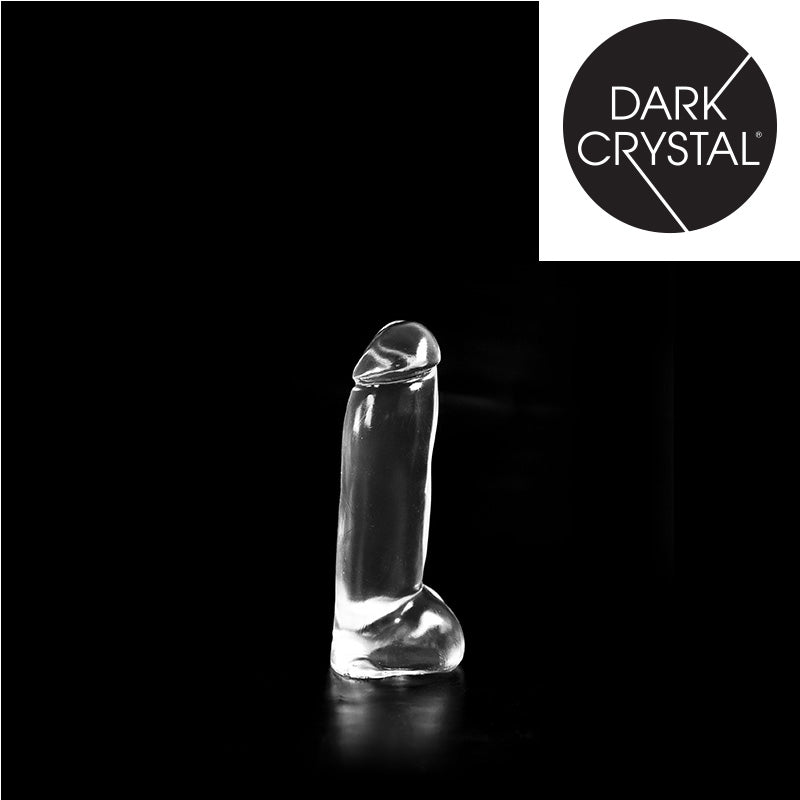 Dark Crystal - Dildo - 21,5 x 6,3 cm - Transparant-Erotiekvoordeel.nl
