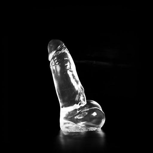 Dark Crystal - Dildo 23,5 x 6,5 cm - Transparant-Erotiekvoordeel.nl