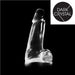 Dark Crystal - Dildo 26 x 7 cm - Transparant-Erotiekvoordeel.nl