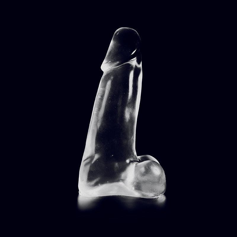 Dark Crystal - XXL Dildo - 26 x 7 cm - Transparant-Erotiekvoordeel.nl