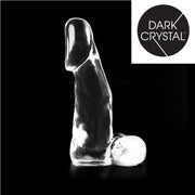 Dark Crystal - XXL Dildo - 28 x 8 cm - Transparant-Erotiekvoordeel.nl