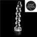 Dark Crystal - Extra Grote Geribbelde Anaal Dildo 33 x 5 cm - Transparant-Erotiekvoordeel.nl