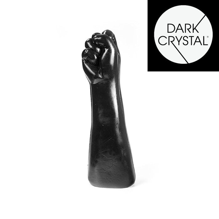Dark Crystal - Fisting Dildo 29 x 8,5 cm - Zwart-Erotiekvoordeel.nl