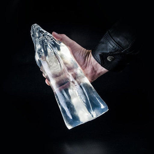 Dark Crystal - Fisting Dildo 32 x 9 cm - Transparant-Erotiekvoordeel.nl