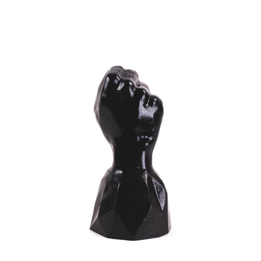 Dark Crystal - Fisting Dildo Met zware voet 24 x 10,8 cm - Zwart-Erotiekvoordeel.nl
