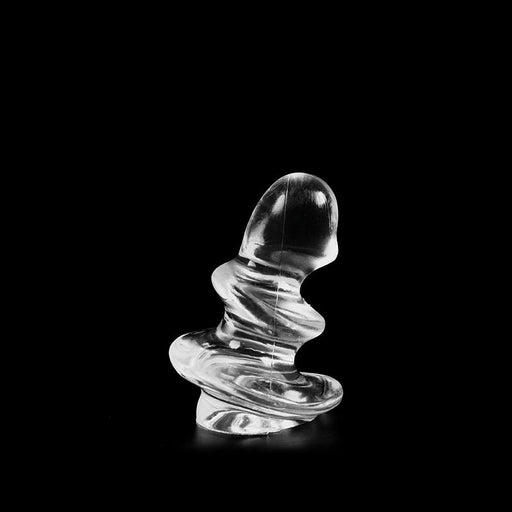 Dark Crystal - Schroef Buttplug 16 x 11 cm - Transparant-Erotiekvoordeel.nl