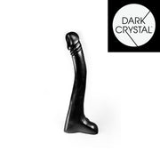 Dark Crystal - XXL Dildo - 30,5 x 3,7 cm - Zwart-Erotiekvoordeel.nl