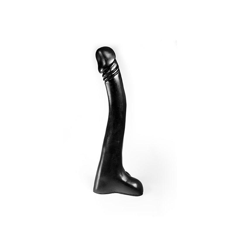 Dark Crystal - XXL Dildo - 30,5 x 3,7 cm - Zwart-Erotiekvoordeel.nl