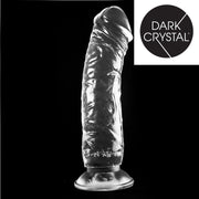 Dark Crystal - XXL Dildo - 32 x 7 cm - Transparant-Erotiekvoordeel.nl