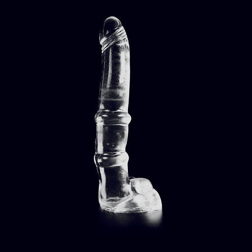 Dark Crystal - XXL Dildo 36,5 x 7 cm - Transparant-Erotiekvoordeel.nl