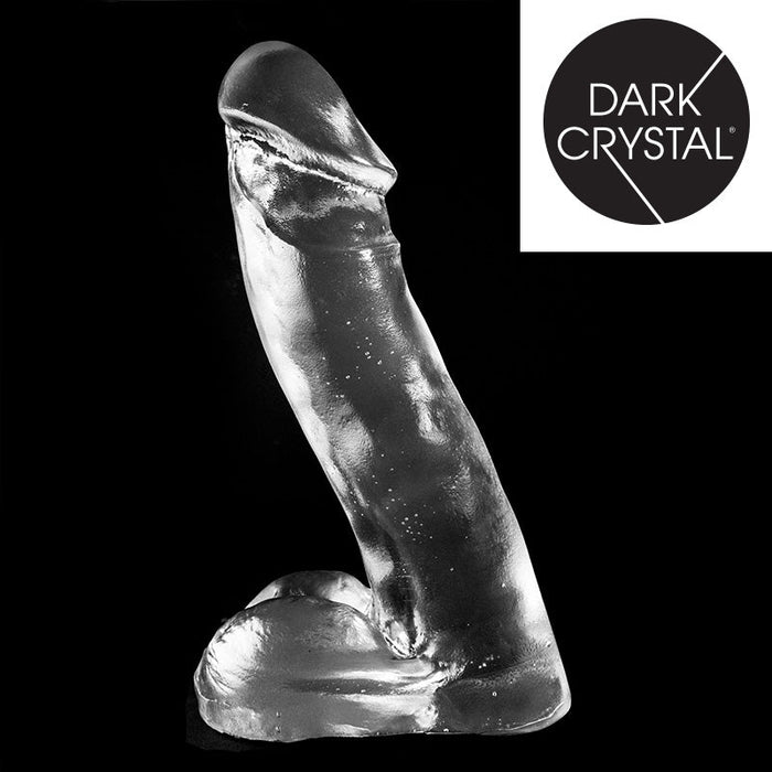 Dark Crystal - XXL Dildo 38 x 8 cm - Transparant-Erotiekvoordeel.nl