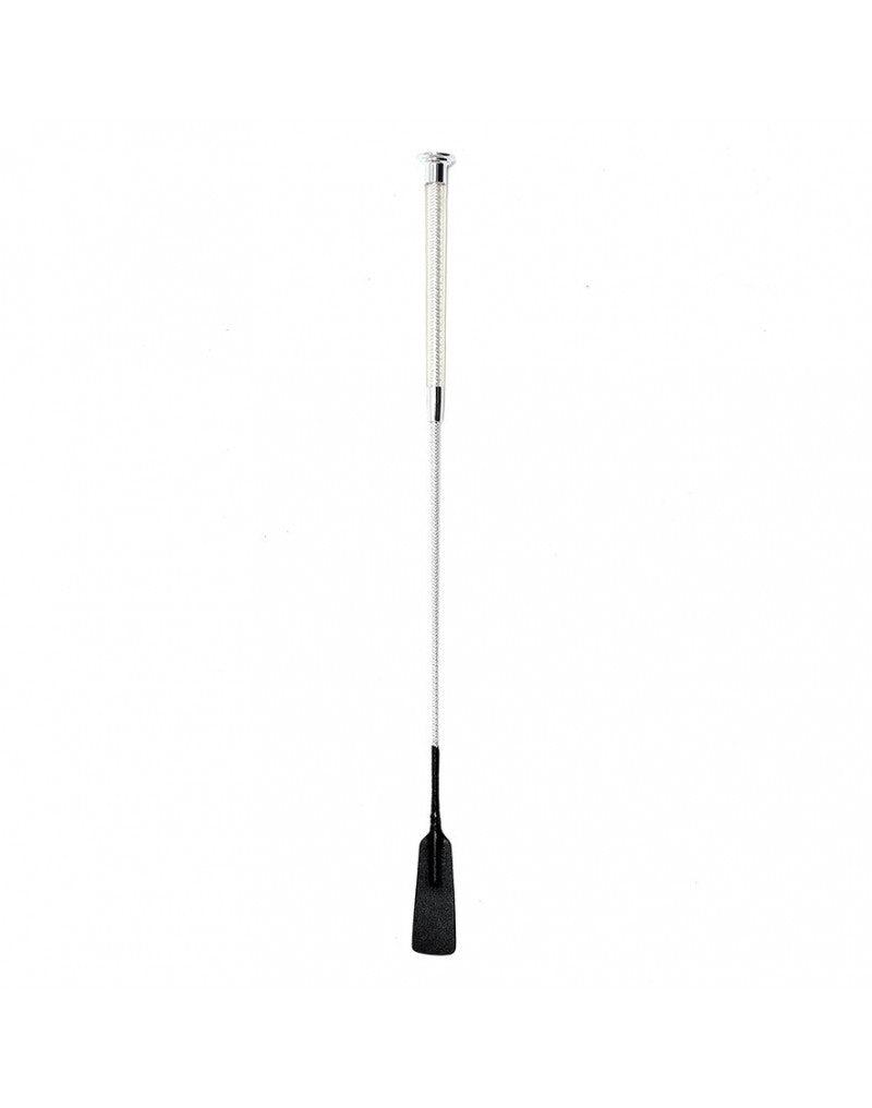 Rimba - Design Paardrijzweep Met Transparant Acryl Handvat-Erotiekvoordeel.nl