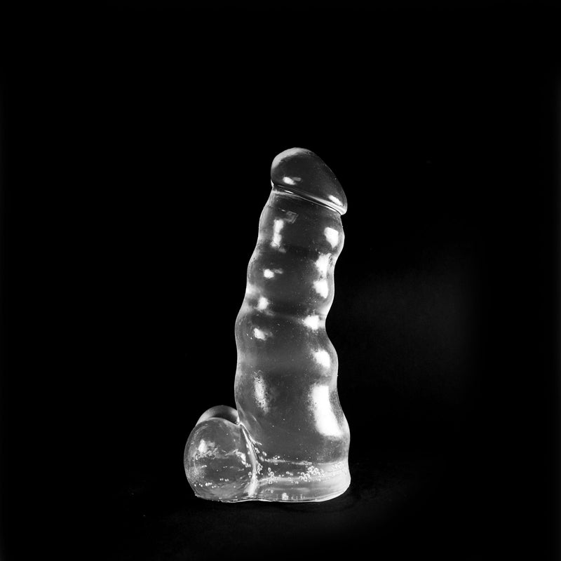 Dinoo - Dilong - Anaal Dildo - 25 cm - Transparant-Erotiekvoordeel.nl