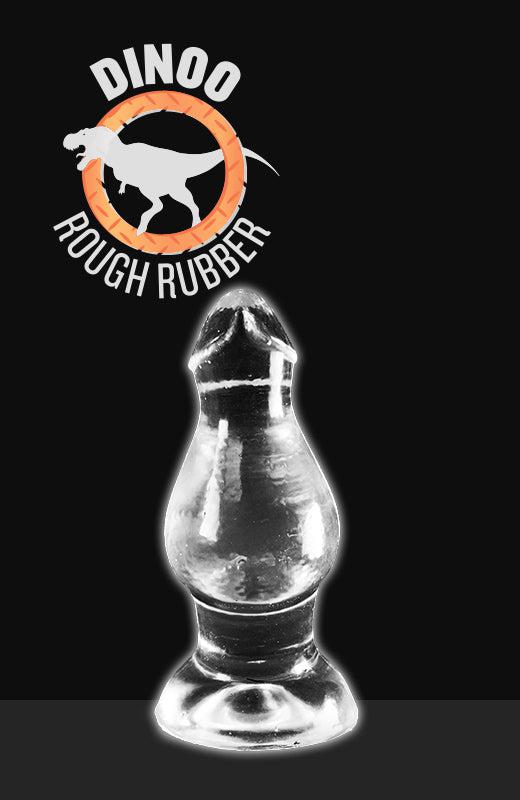 Dinoo - Ceratops - Buttplug - 21,5 cm - Transparant-Erotiekvoordeel.nl