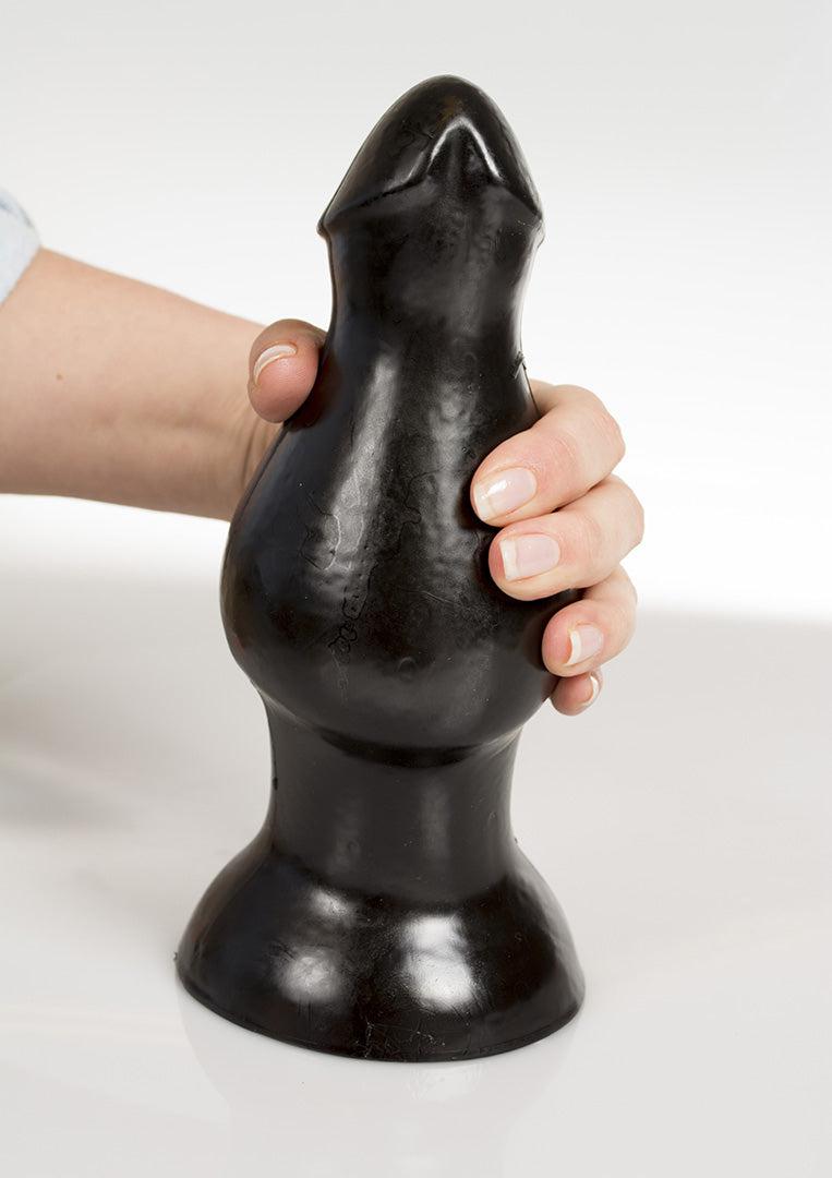 Dinoo - Ceratops - Buttplug - 21,5 cm - Zwart-Erotiekvoordeel.nl