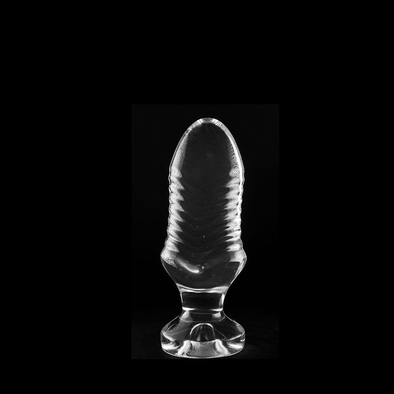 Dinoo - Tanius - Buttplug - 23 x 7 cm - Transparant-Erotiekvoordeel.nl