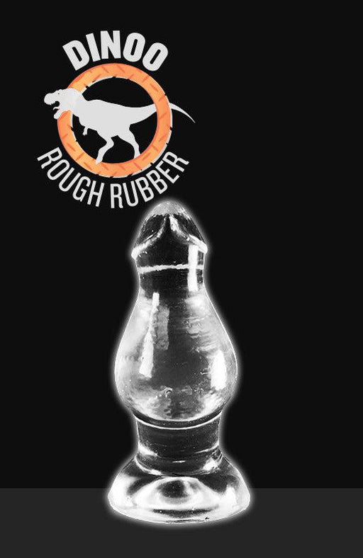Dinoo - Ceratops - Buttplug - 21,5 cm - Transparent-Erotiekvoordeel.nl