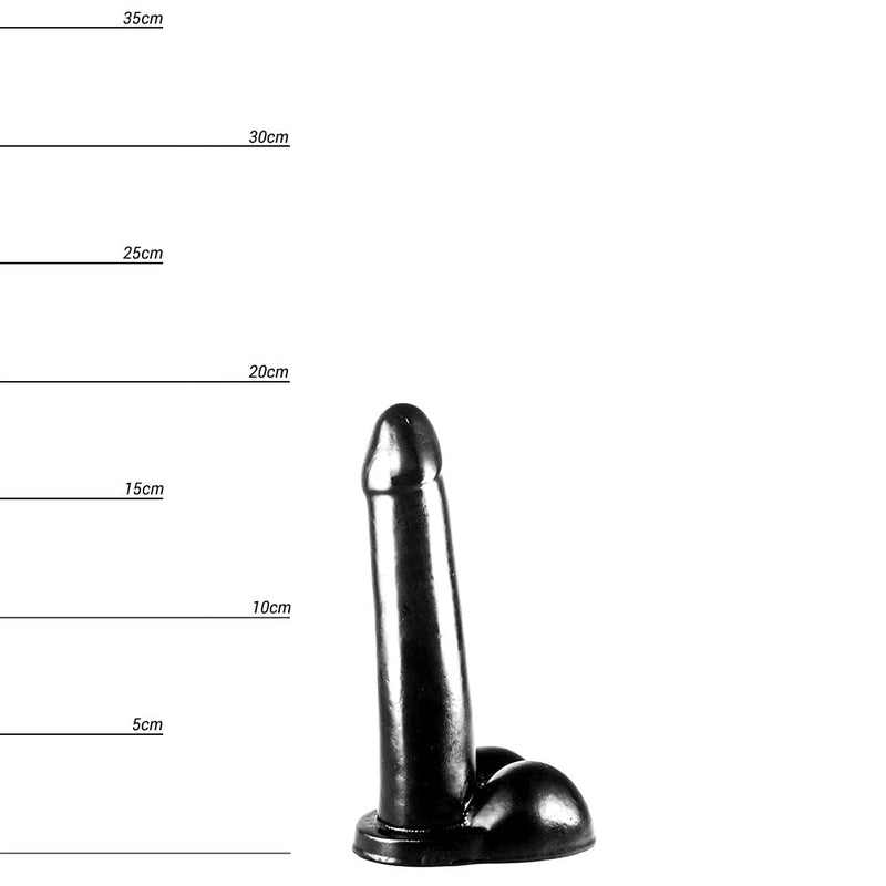 Dinoo - Datou - Dildo - 19 x 3,7 cm - Schwarz - Erotiekvoordeel.nl