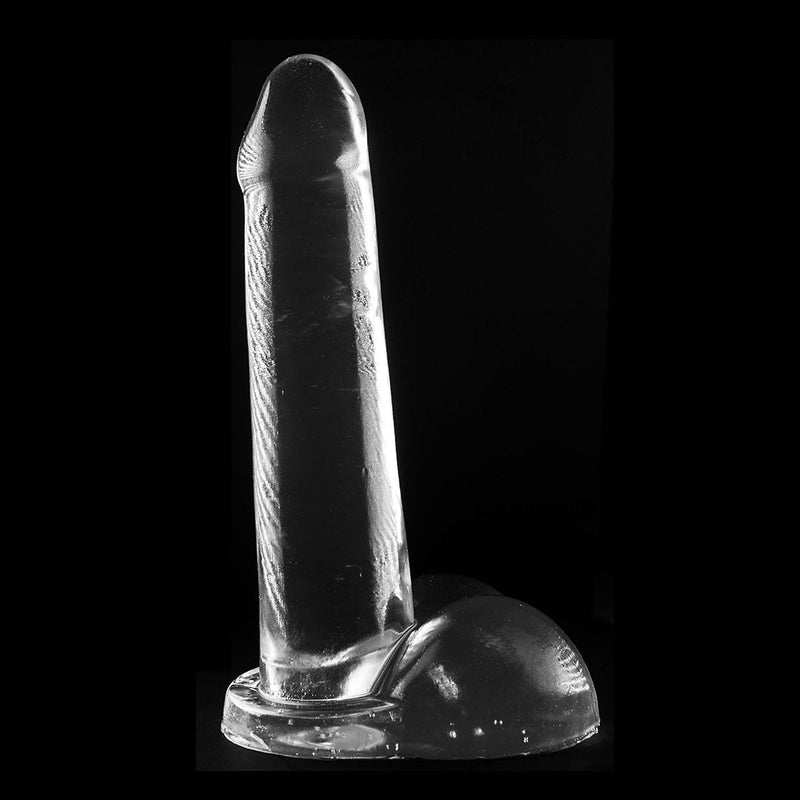 Dinoo - Diceratops - Dildo - 29 x 6 cm - Trasparente-Erotiekvoordeel.nl