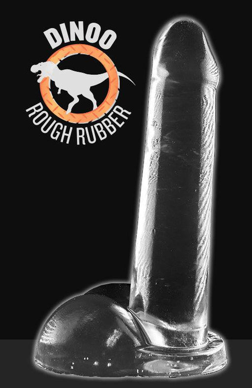 Dinoo - Diceratops - Dildo - 29 x 6 cm - Transparent-Erotiekvoordeel.nl