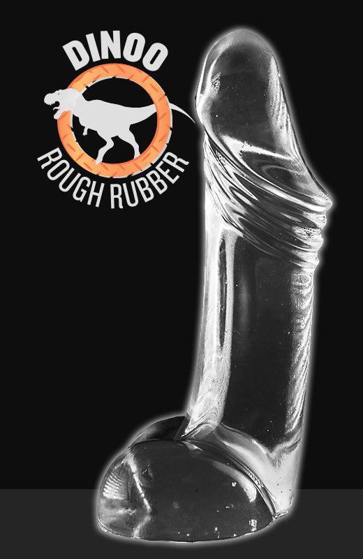 Dinoo - Agili - Dildo - 30 x 8 cm - Transparant-Erotiekvoordeel.nl