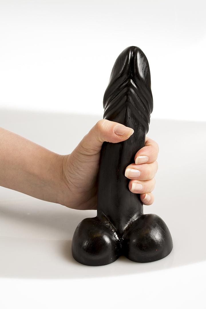 Dinoo - Avalonia - Dildo - 21 x 5,2 cm - Zwart-Erotiekvoordeel.nl