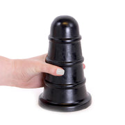 Dinoo HUNG - Deviant - Vac-U-Lock Compatable Dildo - 19,5 x 6,5 cm - Zwart-Erotiekvoordeel.nl