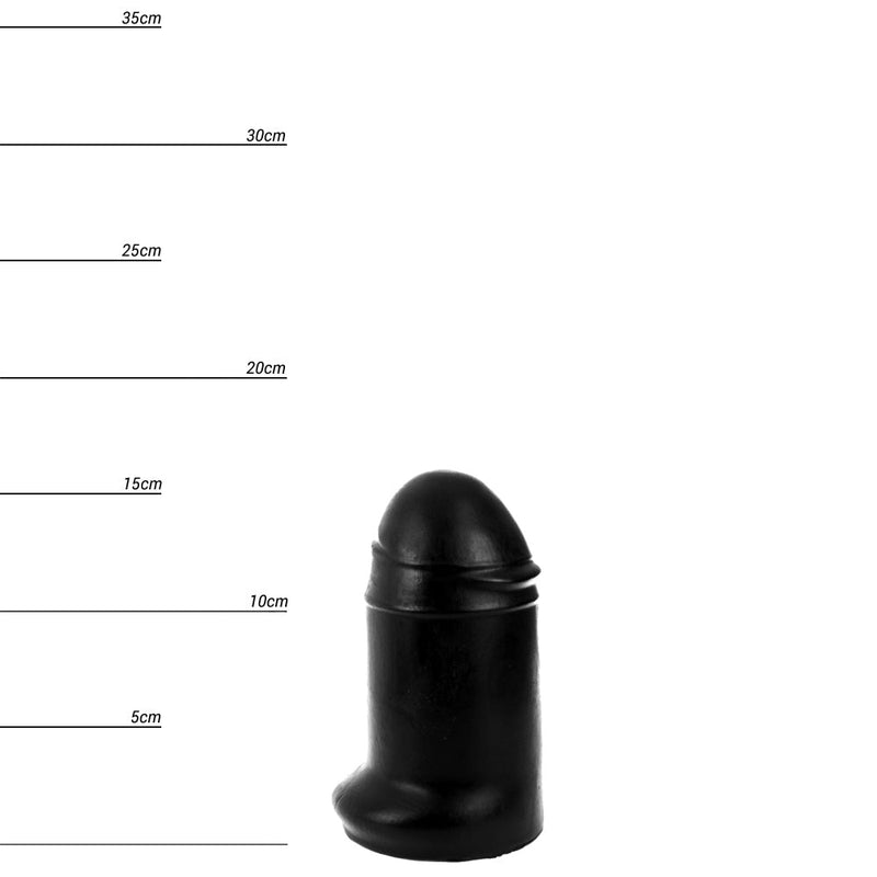Dinoo HUNG - Snap - Vac-U-Lock Compatable Dildo - 16 x 8 cm - Zwart-Erotiekvoordeel.nl