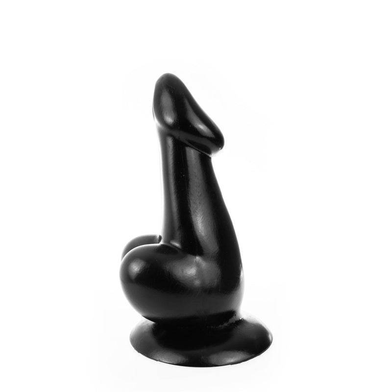Dinoo HUNG - Titan - Vac-U-Lock Compatable Dildo - Titan 24 x 4,5 cm - Zwart-Erotiekvoordeel.nl