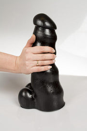 Dinoo - Itemirus - Dildo 32 x 11 cm - Zwart-Erotiekvoordeel.nl