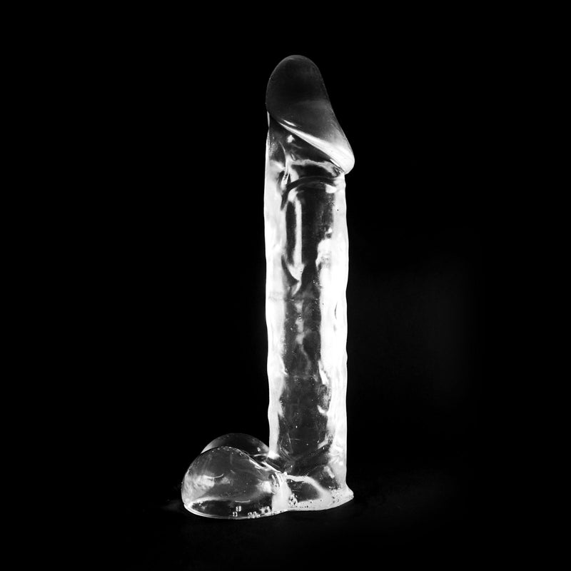 Dinoo - Krito - Dildo - 33 x 7,8 cm - Transparant-Erotiekvoordeel.nl