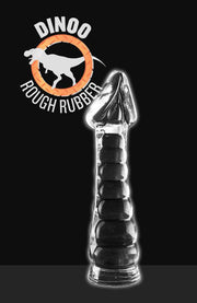 Dinoo - Prenocep - Dildo - 25 cm - Transparant-Erotiekvoordeel.nl