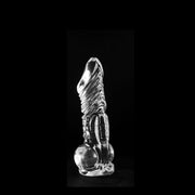 Dinoo - Rhabdodon - Dildo - 23 x 5,8 cm - Transparant-Erotiekvoordeel.nl